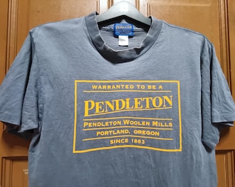 Vintage 90s Pendleton Single Stitches T.shirt Medium