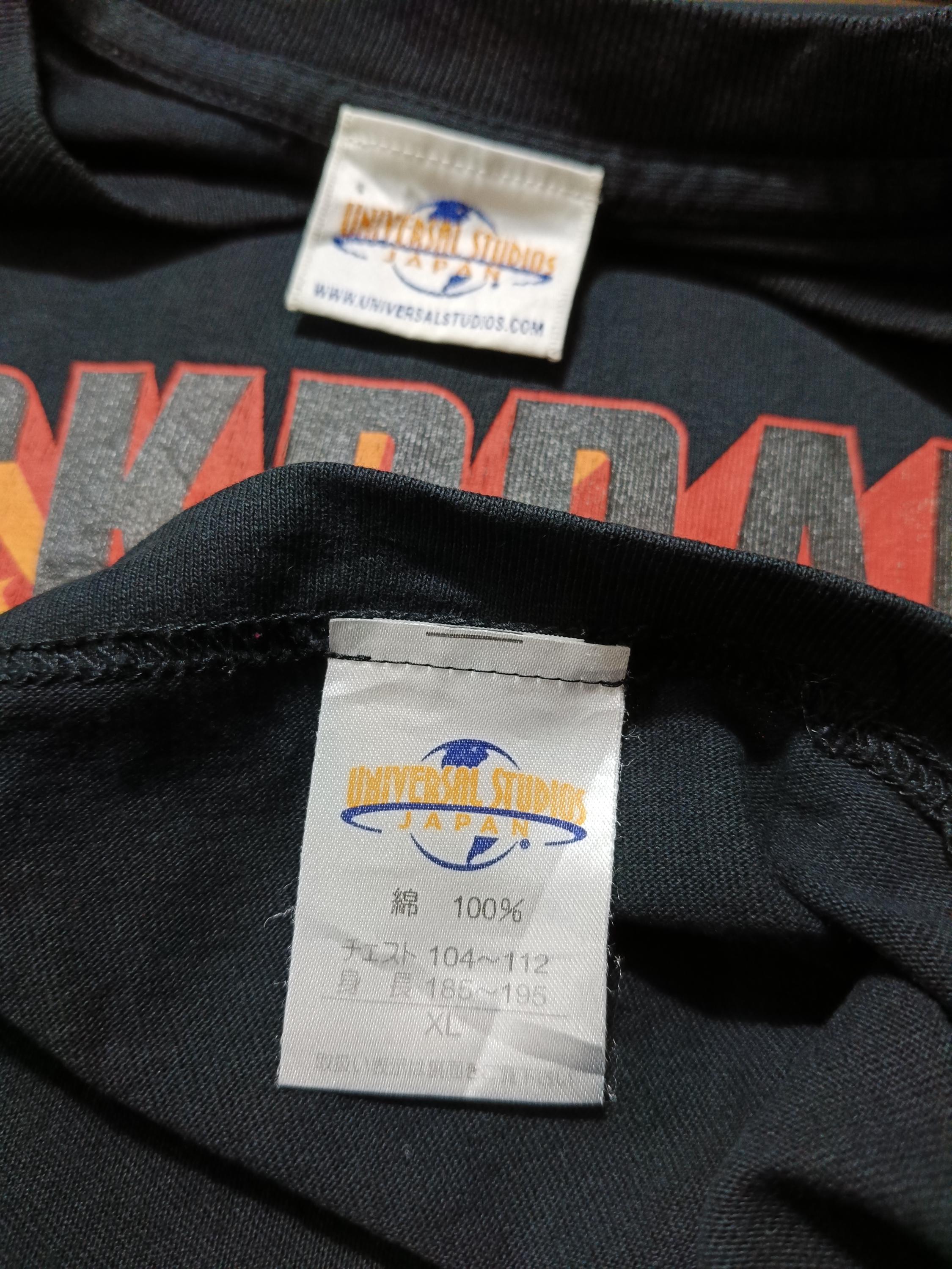 Vintage Backdraft Universal Studios Japan Movie Promo T.shirt 90s