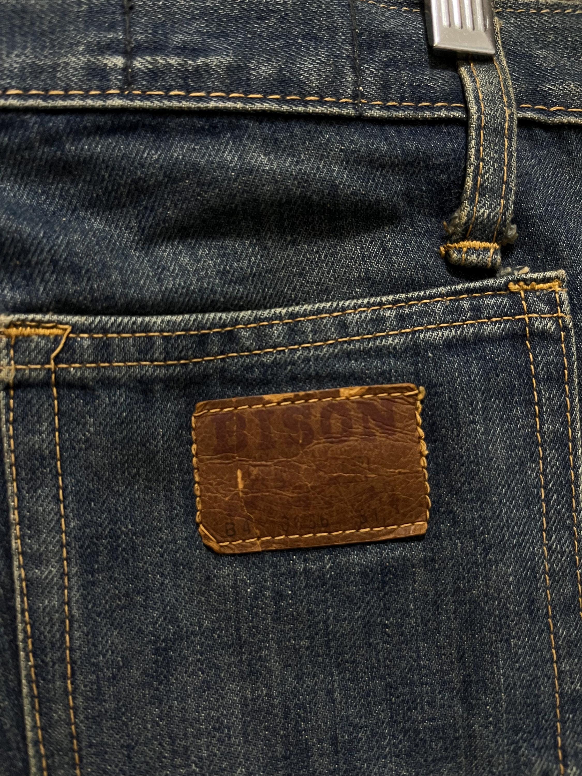 Vintage 70s BISON Ladies Jeans Bootcut Flare Leg Size 30 - Etsy