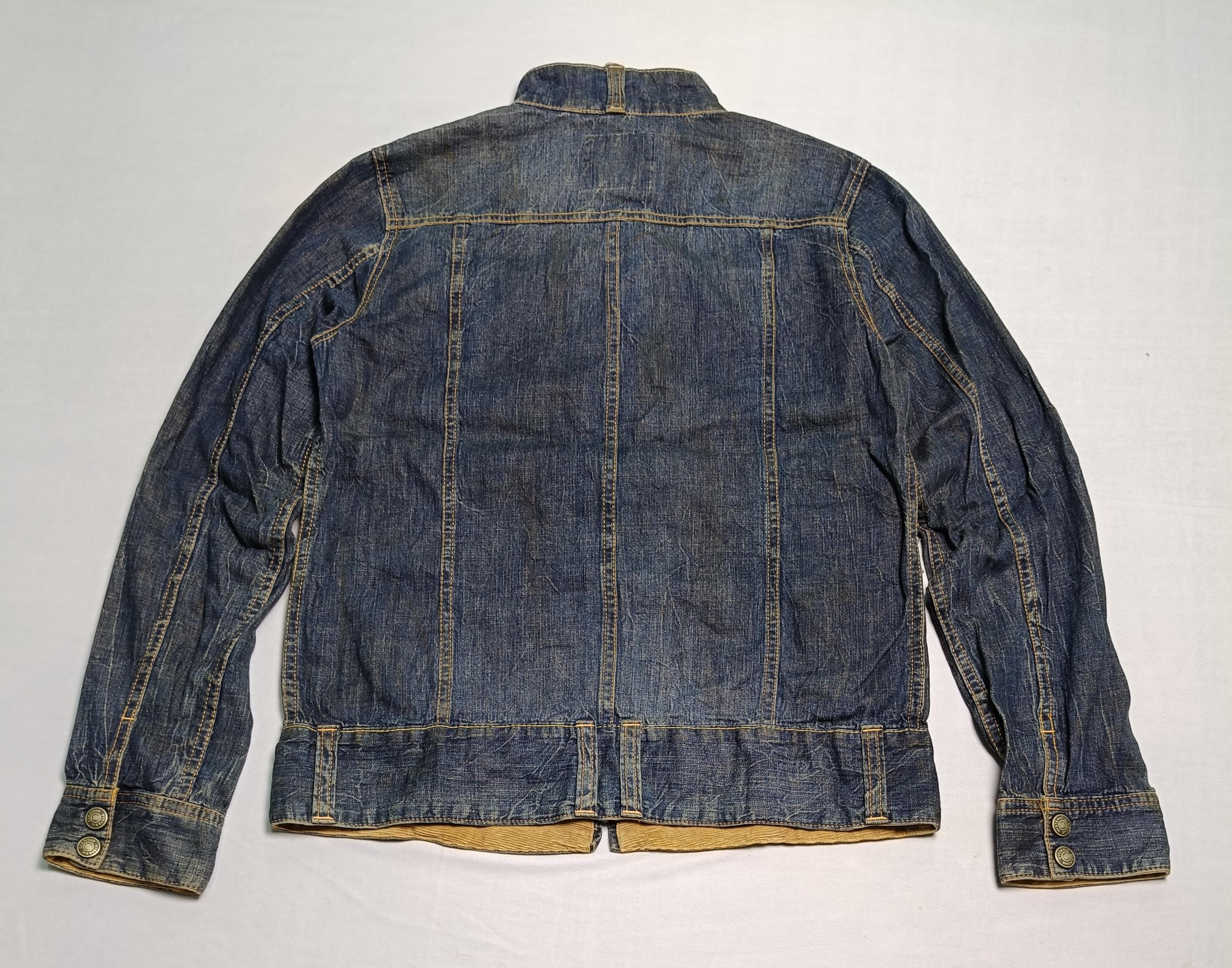 【HYSTERIC GLAMOUR】90's Vintage jacket Vintage 90s Hysteric Glamour Women's Denim Jacket Motorcycle