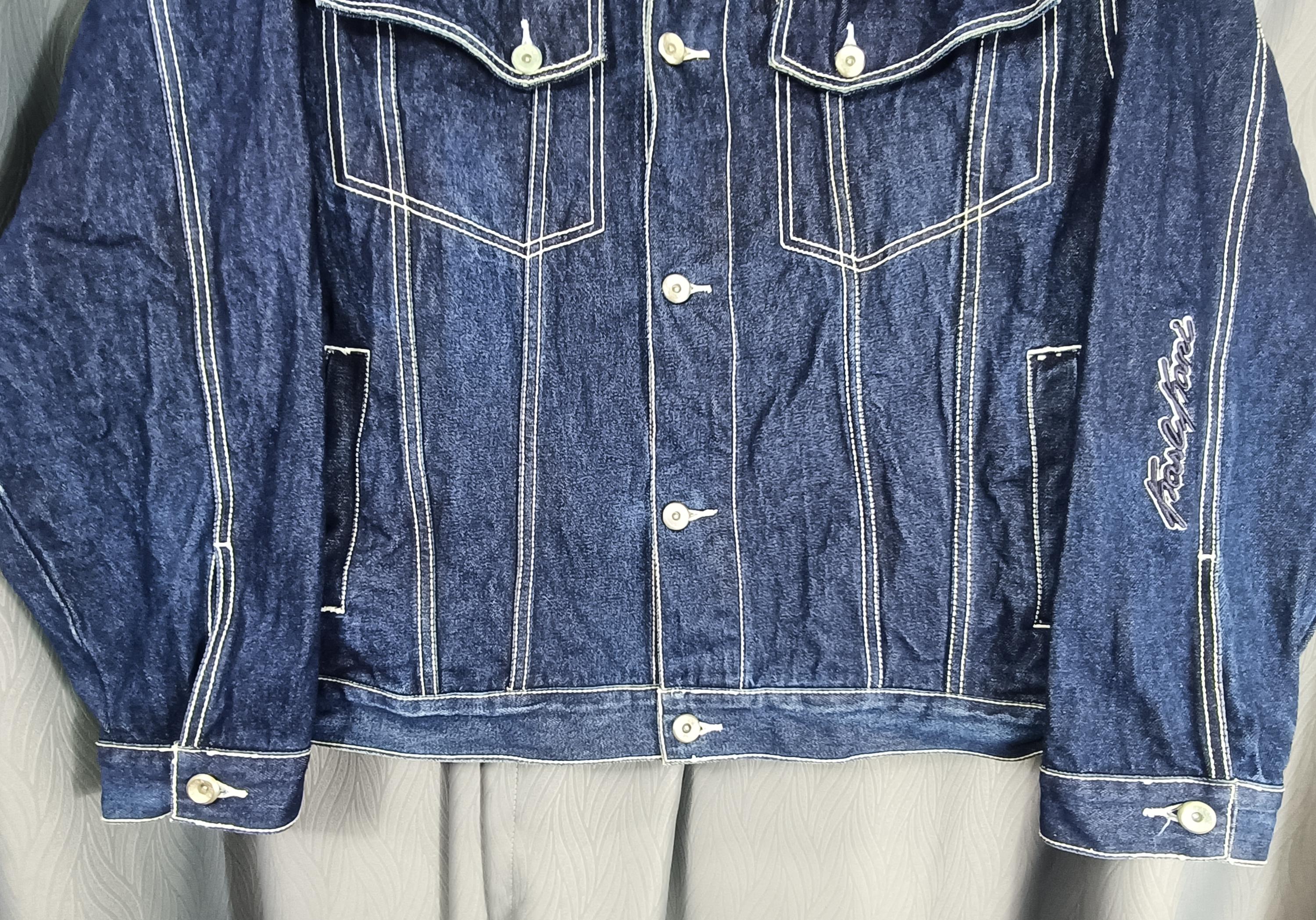 Vintage 00s Kani Jeans Karl Kani Blue Denim Jacket Oversized 3XL