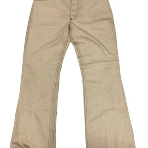 Vintage 70s Wrangler Faded Brown Soft Jeans Size 33