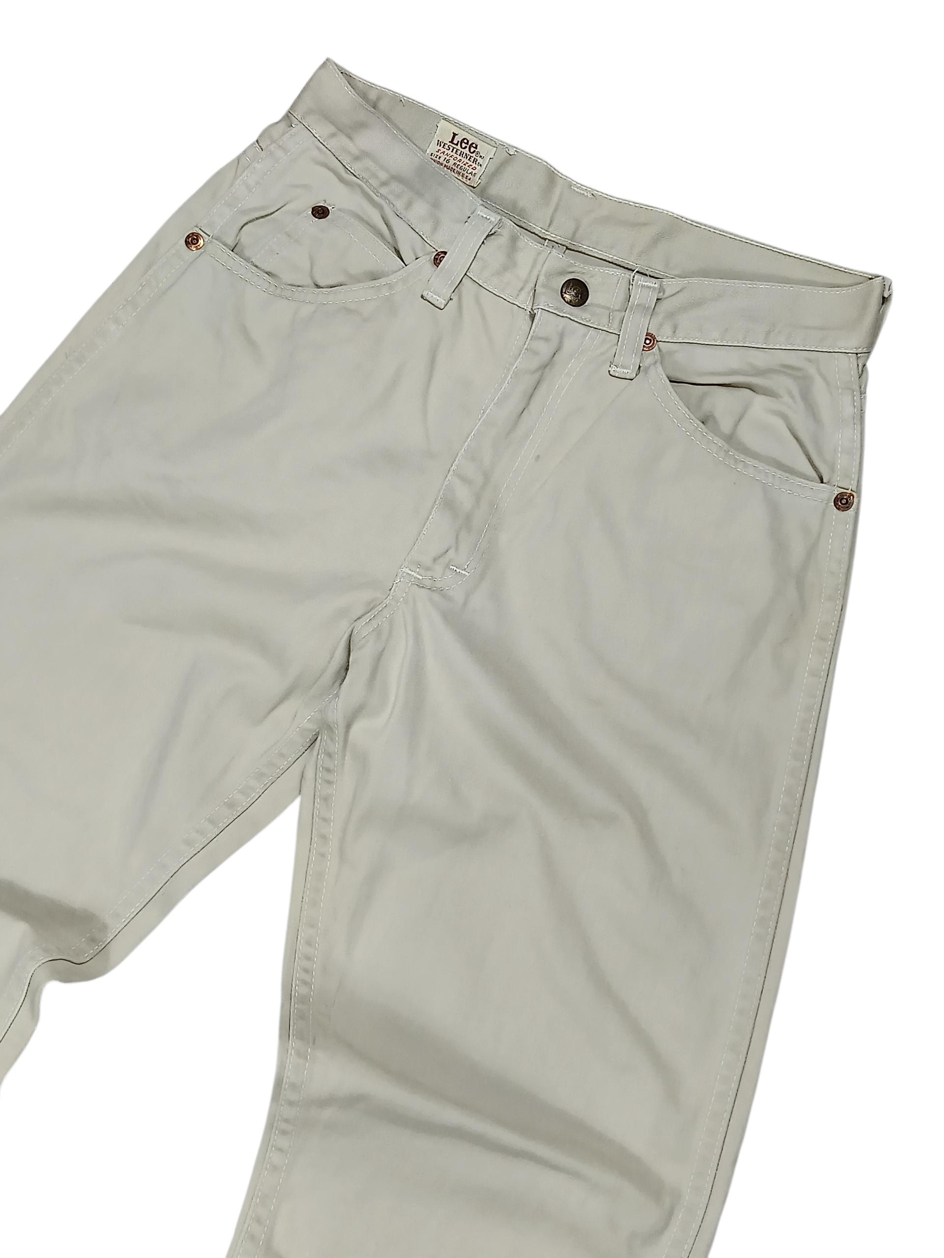 Vintage 60s Lee Westerner Sanforized Cotton Sateen Twill Pants 