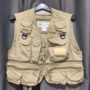 Vintage fishing vest - Etsy 日本