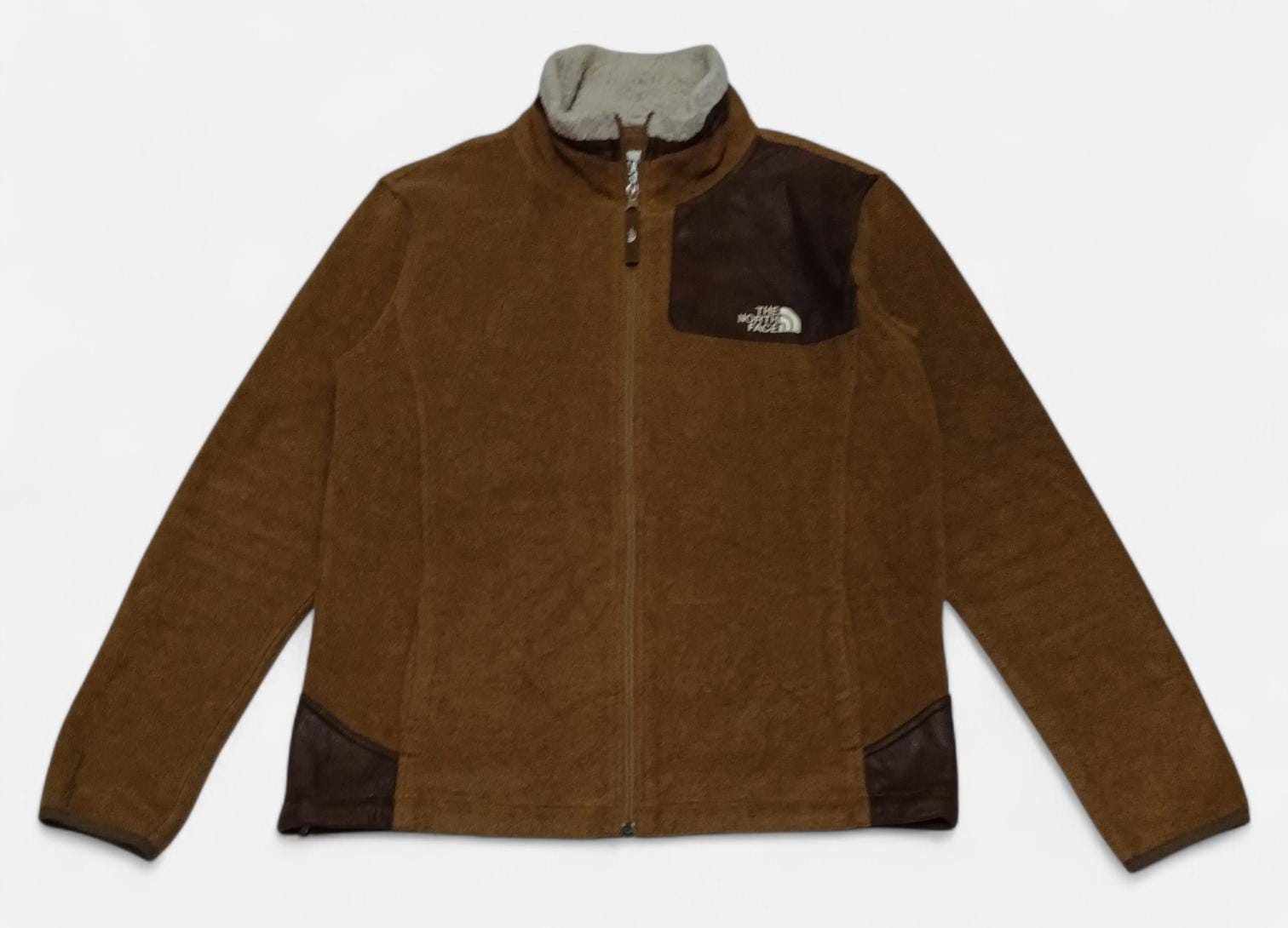 ジャケット・アウター THE NORTH FACE / 80's brown tag vest RARE Vintage North Face Brown Label Puffer Down Vest Denim Blue