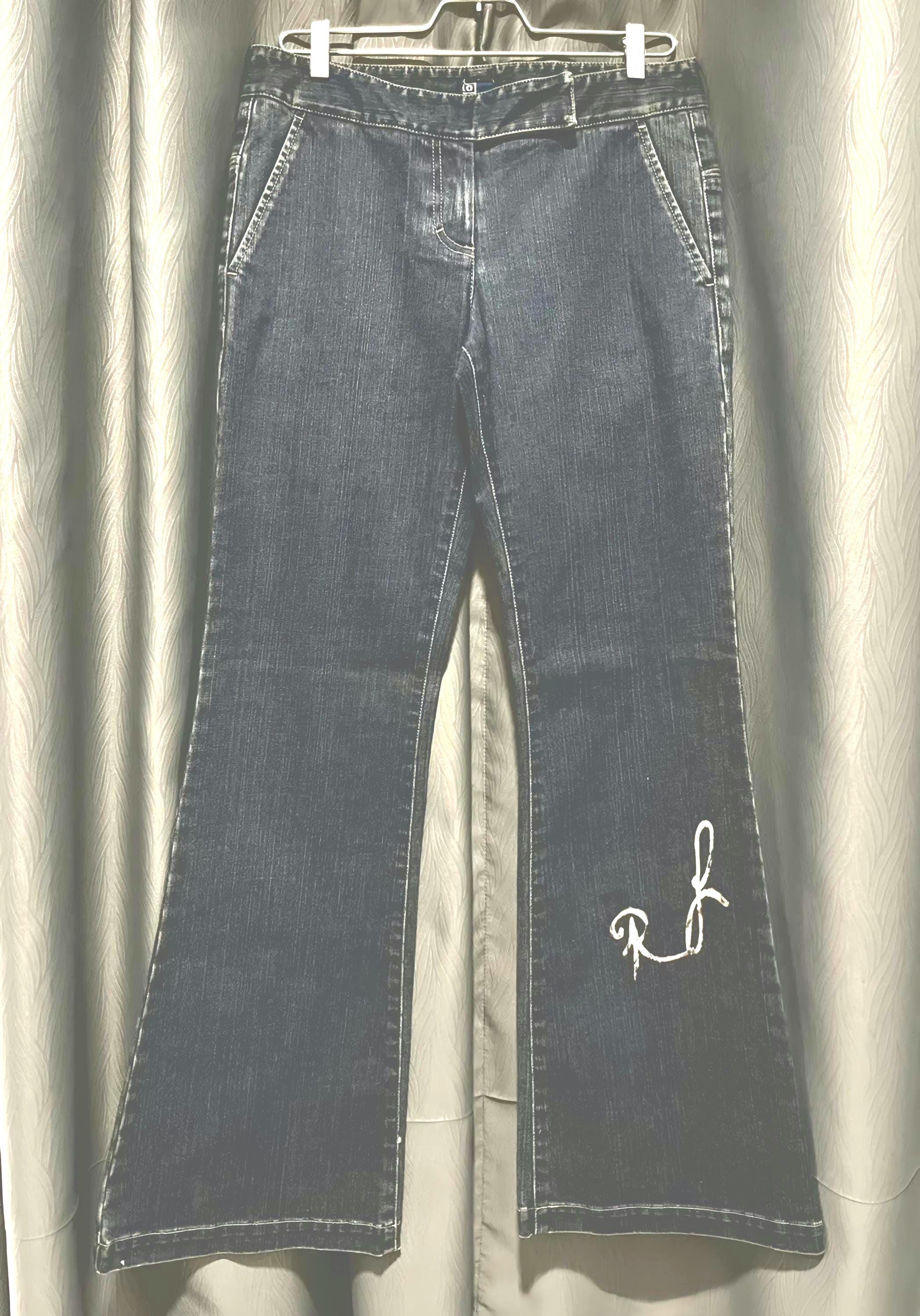 Vintage 90s Ladies Polo Ralph Lauren Jeans Flare Wide Leg Sz 6 - Etsy