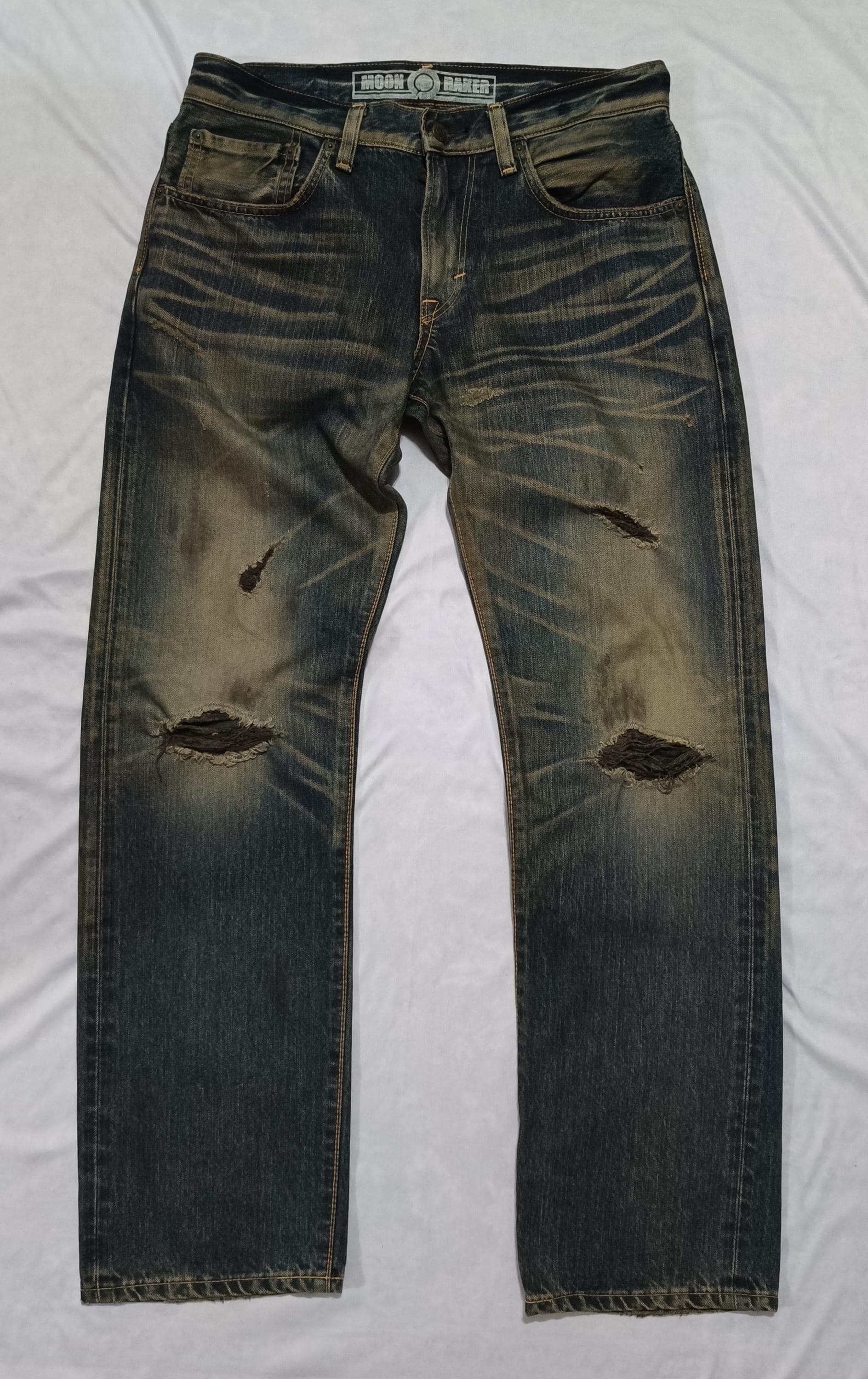 90s Damage Jeans - Etsy