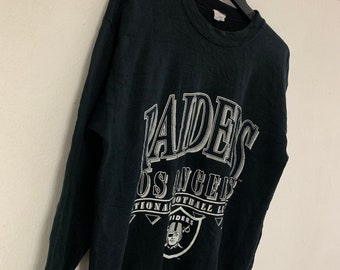 Vintage 1992 Los Angeles Raiders NFL Team Sweatshirt Large