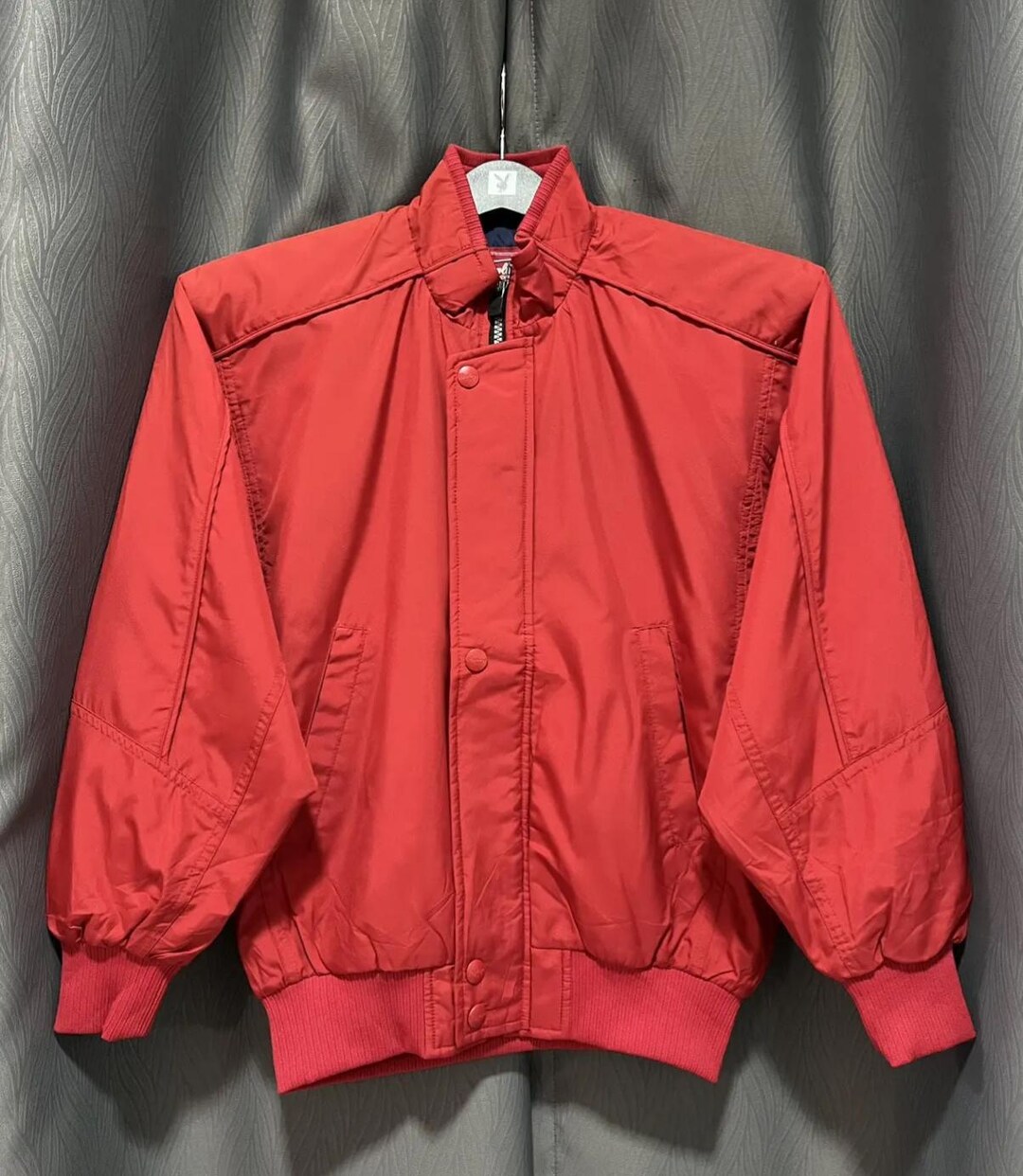 Vintage Rawlings Bomber Jacket Rare Red Colour Baseball Bomber