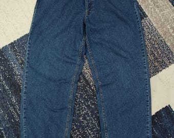 Vintage 90s Levi's Silver Tab Button Fly Baggy Fit Loose jeans W33x32