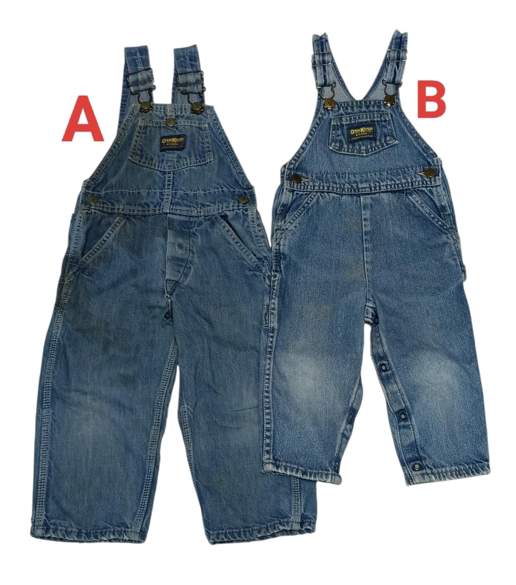 OshKosh Oshkosh B'gosh オーバーオール デニム サロペット ブルー 100