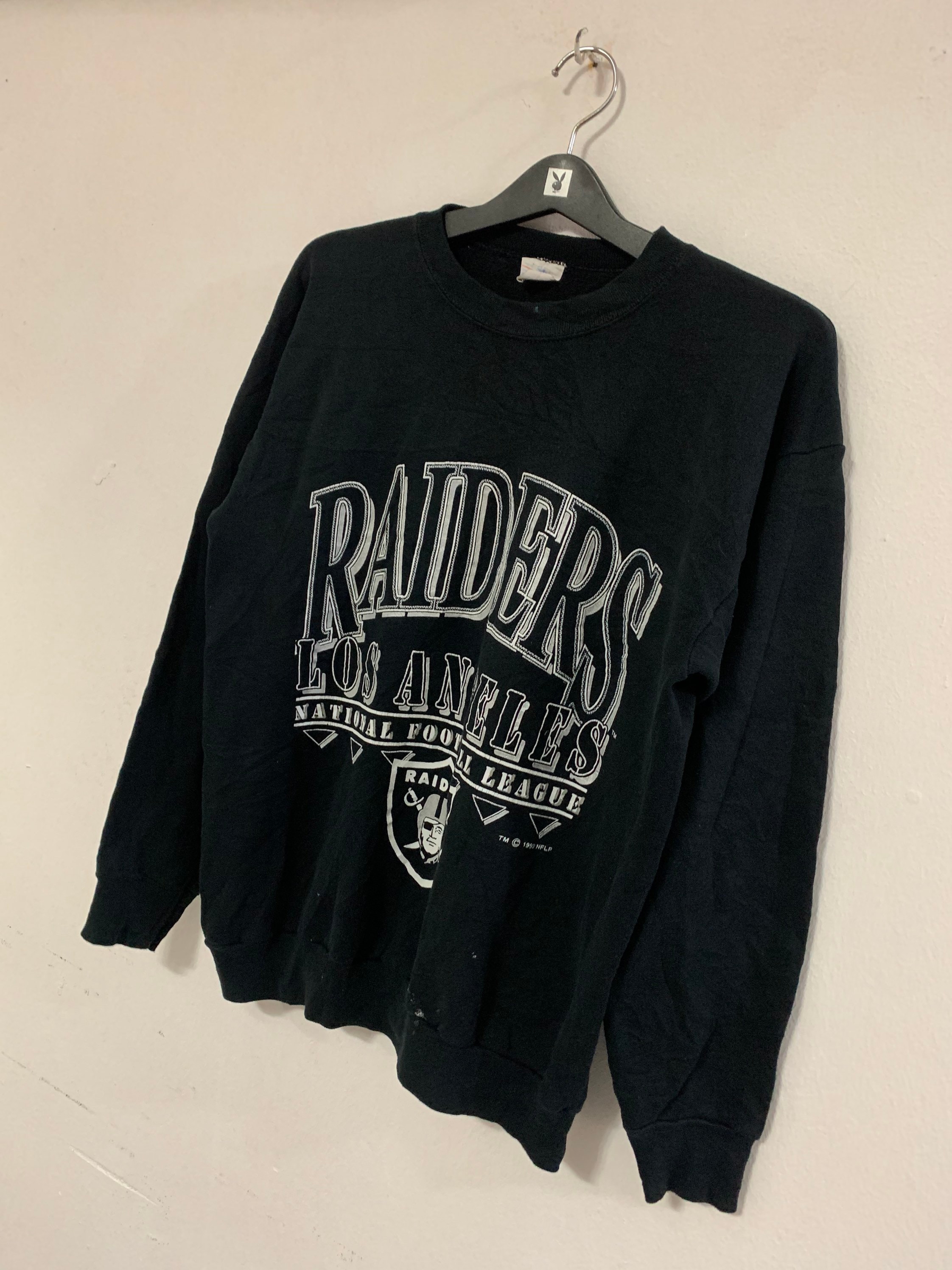 Vintage 1992 Los Angeles Raiders NFL Team Sweatshirt Large