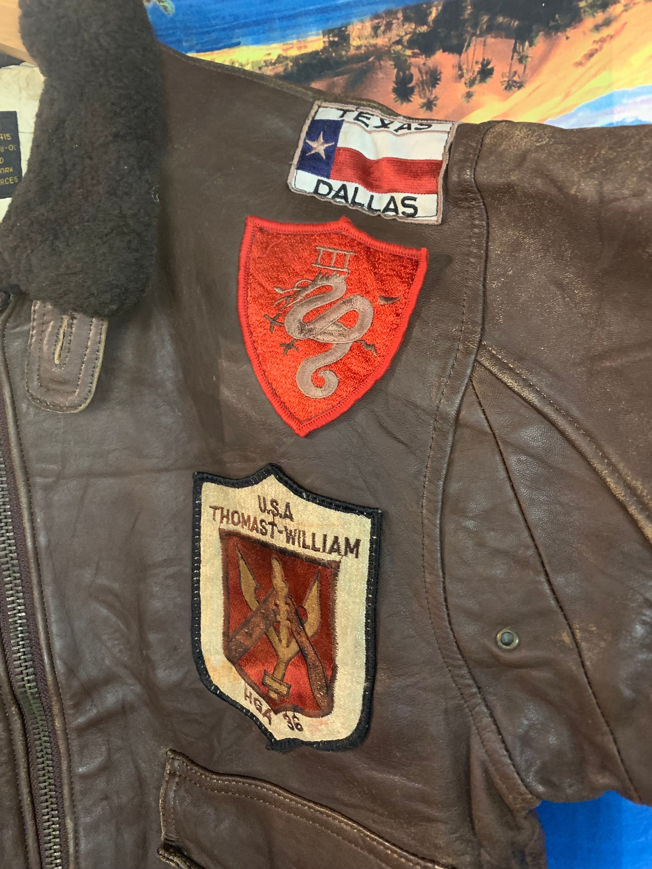 Vintage Type G-1 USAF Avirex Leather Flight Jacket Top Gun Vintage Type G-1 USAF Avirex Leather Flight Jacket Top Gun