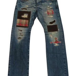 Hysteric Glamour Studded Jeans - Etsy