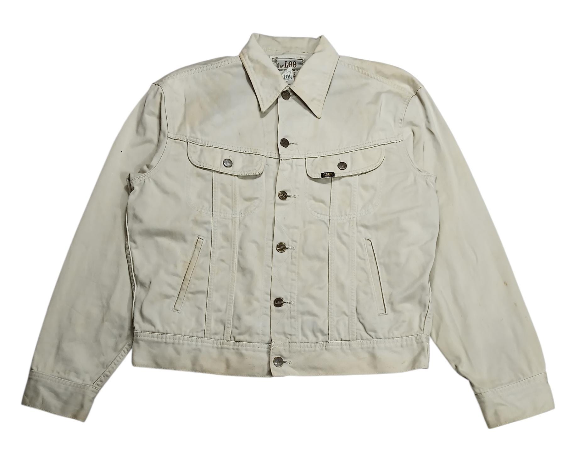 Vintage 80s Japan Reproduction Lee Westerner 100-J Jacket Cotton
