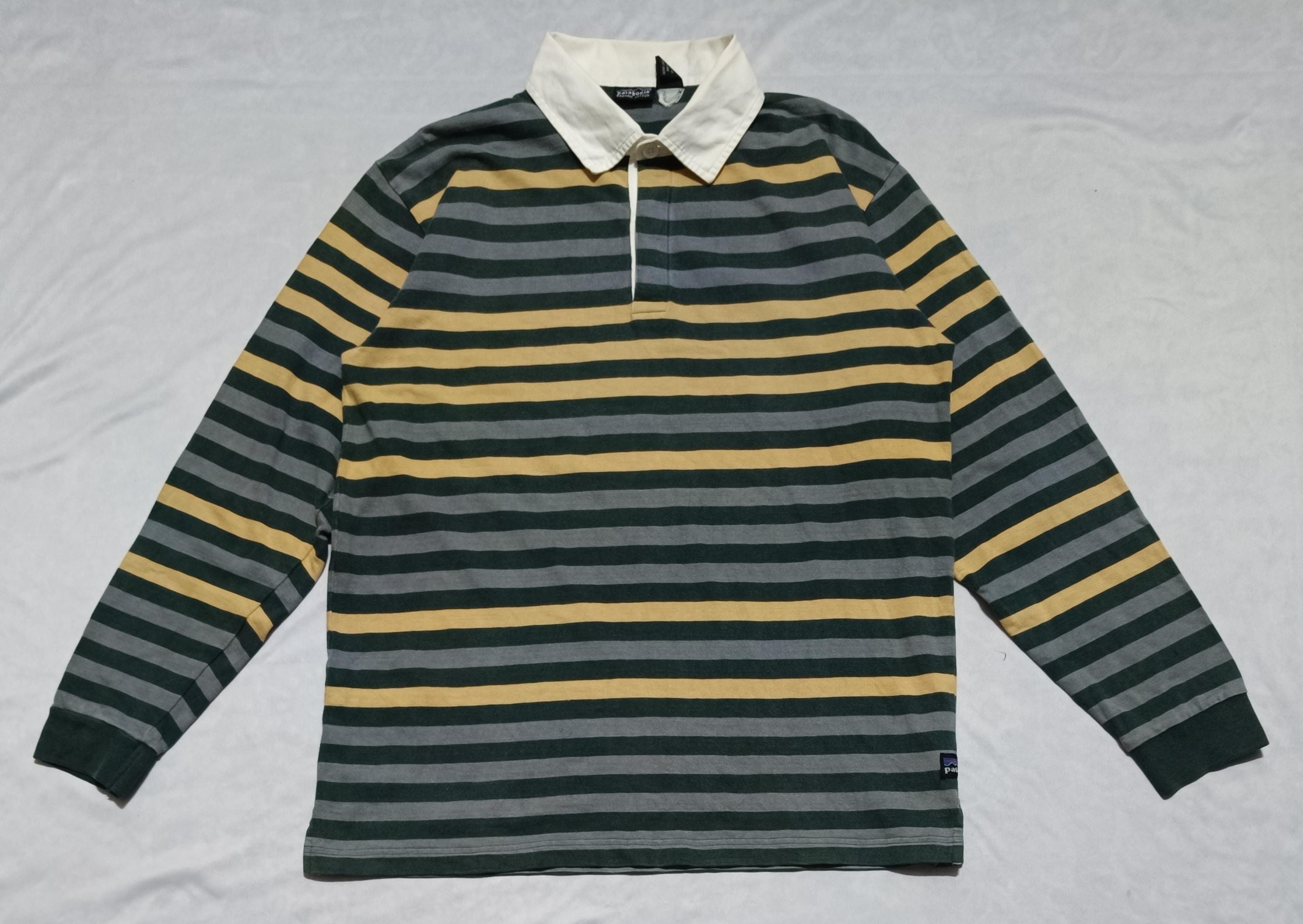 BIGサイズ patagonia ラガーシャツ ヴィンテージ USA製 90s Vintage Patagonia Rugby - Etsy