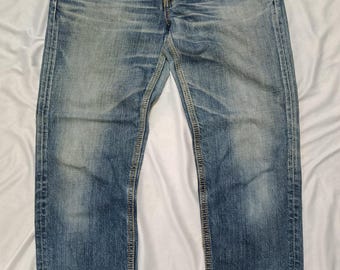 Jeans vintage Edwin 503 Rebel a vita bassa, modello slim alla caviglia, da donna, taglia M (W32)
