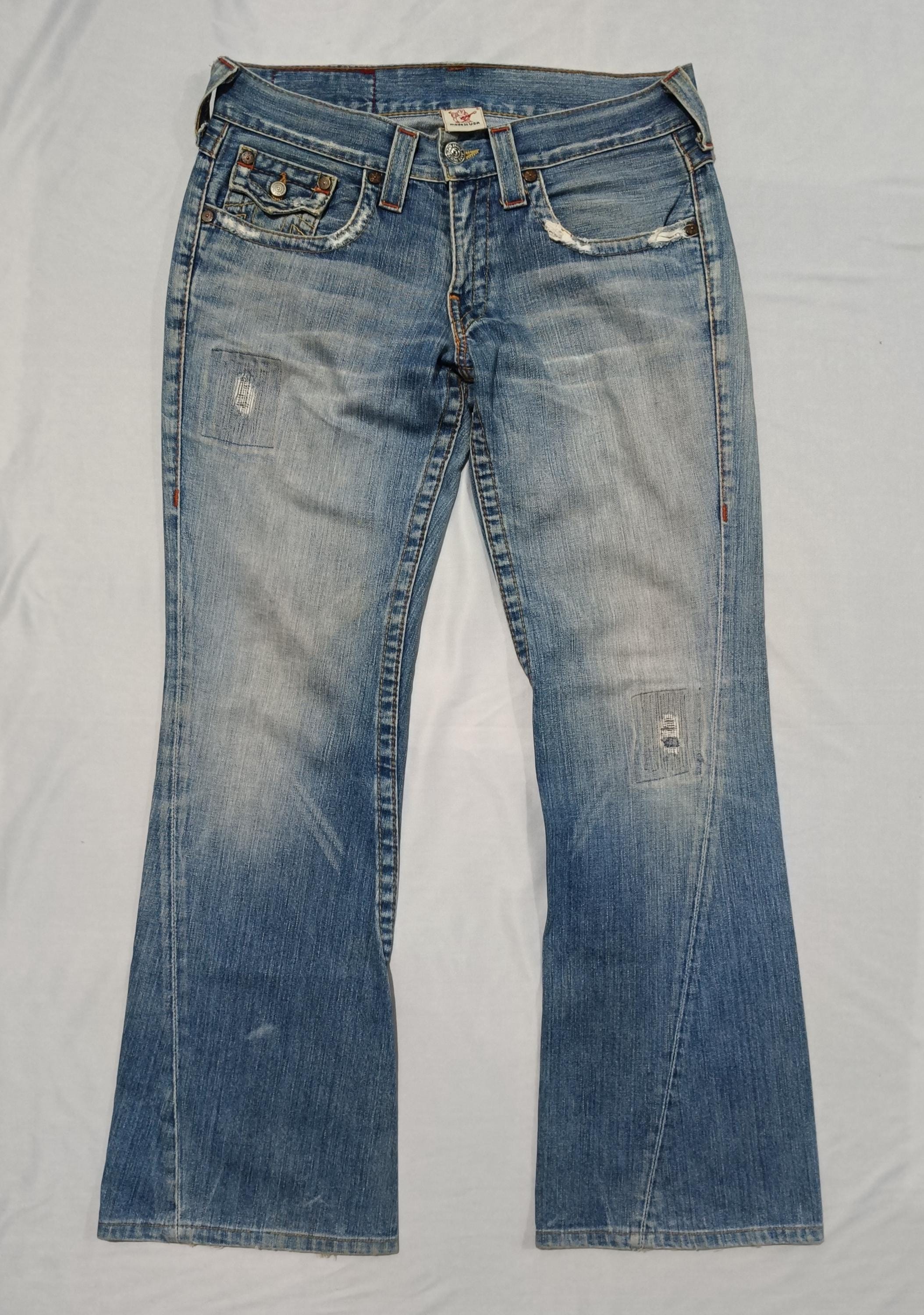 Vintage True Religion Jeans Flared - Etsy