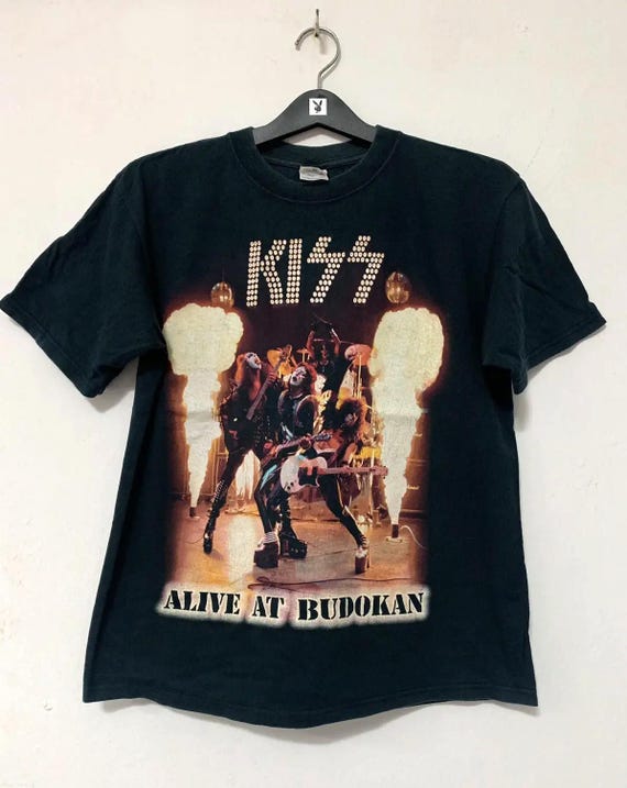 KISS 2003 ALIVE IN YOKOHAMA Tシャツ L Vintage KISS Alive at Budokan Tokyo Concert 2003 T.shirt Anvil