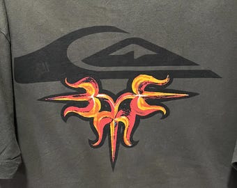 Vintage 90s Quicksilver International Surf T.Shirt Large
