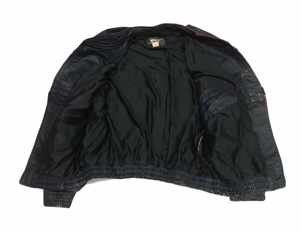 New York Yankees レザージャケット Vintage New York Yankees Baseball Team Varsity Leather