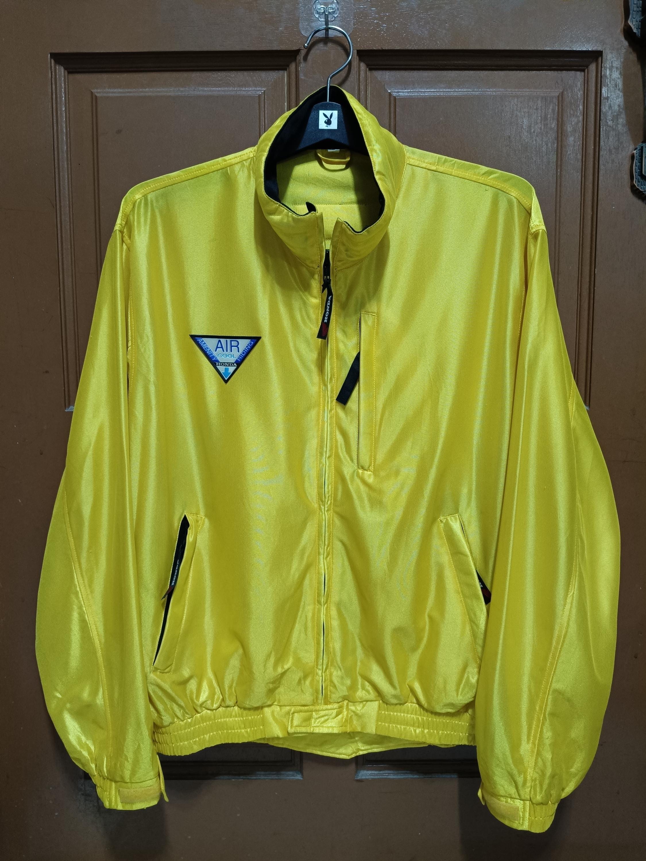 Vintage HONDA Air Cool Amenity Riding Satin Jacket Large - Etsy