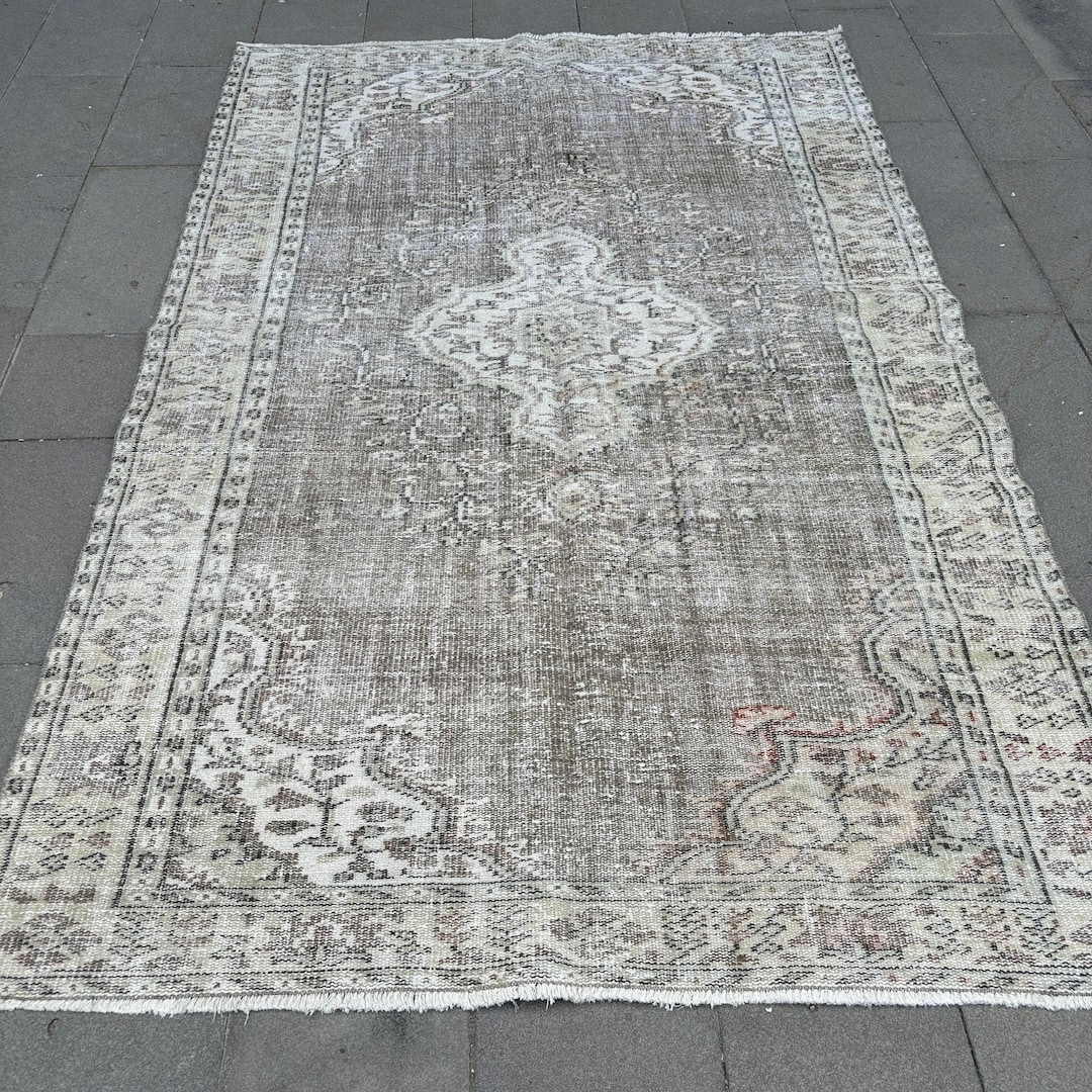 Vintage Turkish Rug 164x260cm 5x9ft - Etsy