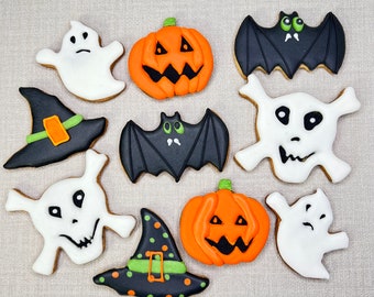 Galletas de Halloween, Regalos de Halloween, Regalo de Halloween, Pastel de Halloween, Galletas de Halloween