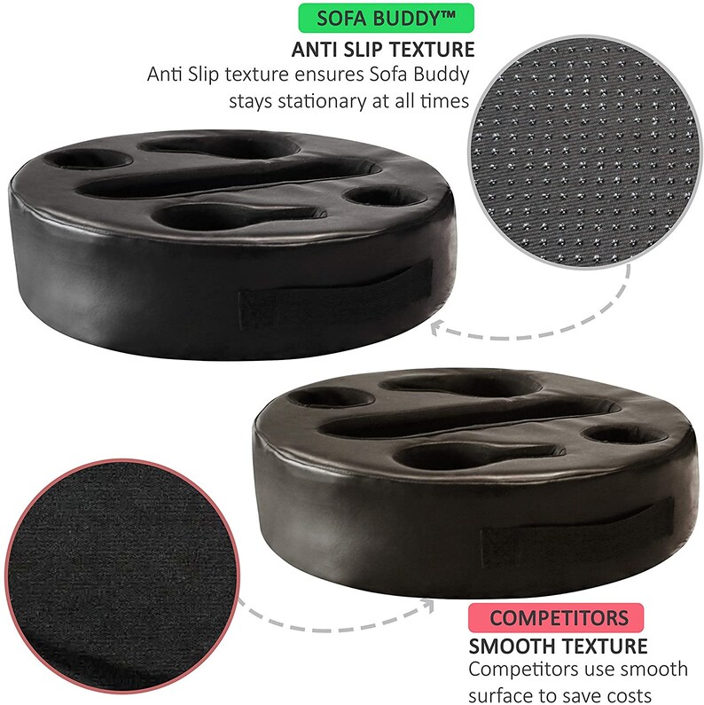 MOOKUNDY Introducing Sofa Buddy Convenient Couch Cup Holder, Couch