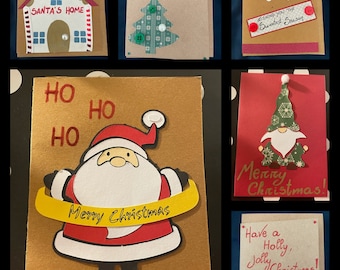 手作りのクリスマスカード - Etsy 日本