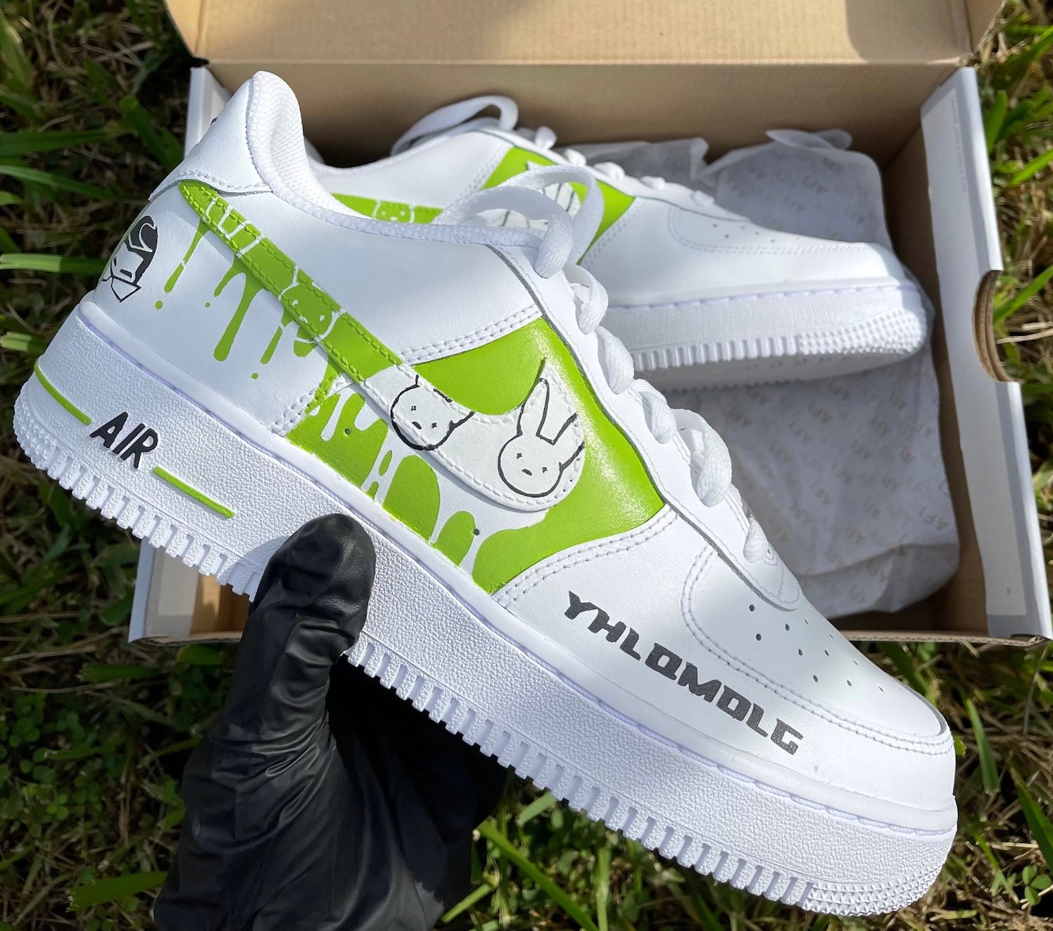 slime air force 1 custom