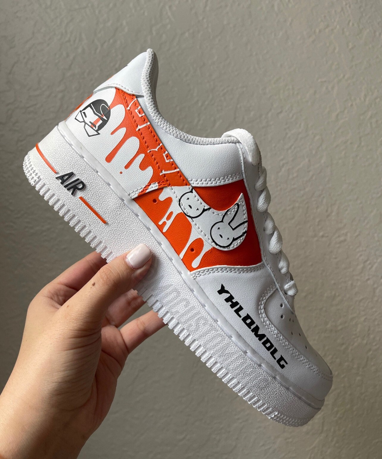 nike air force 1 custom slime
