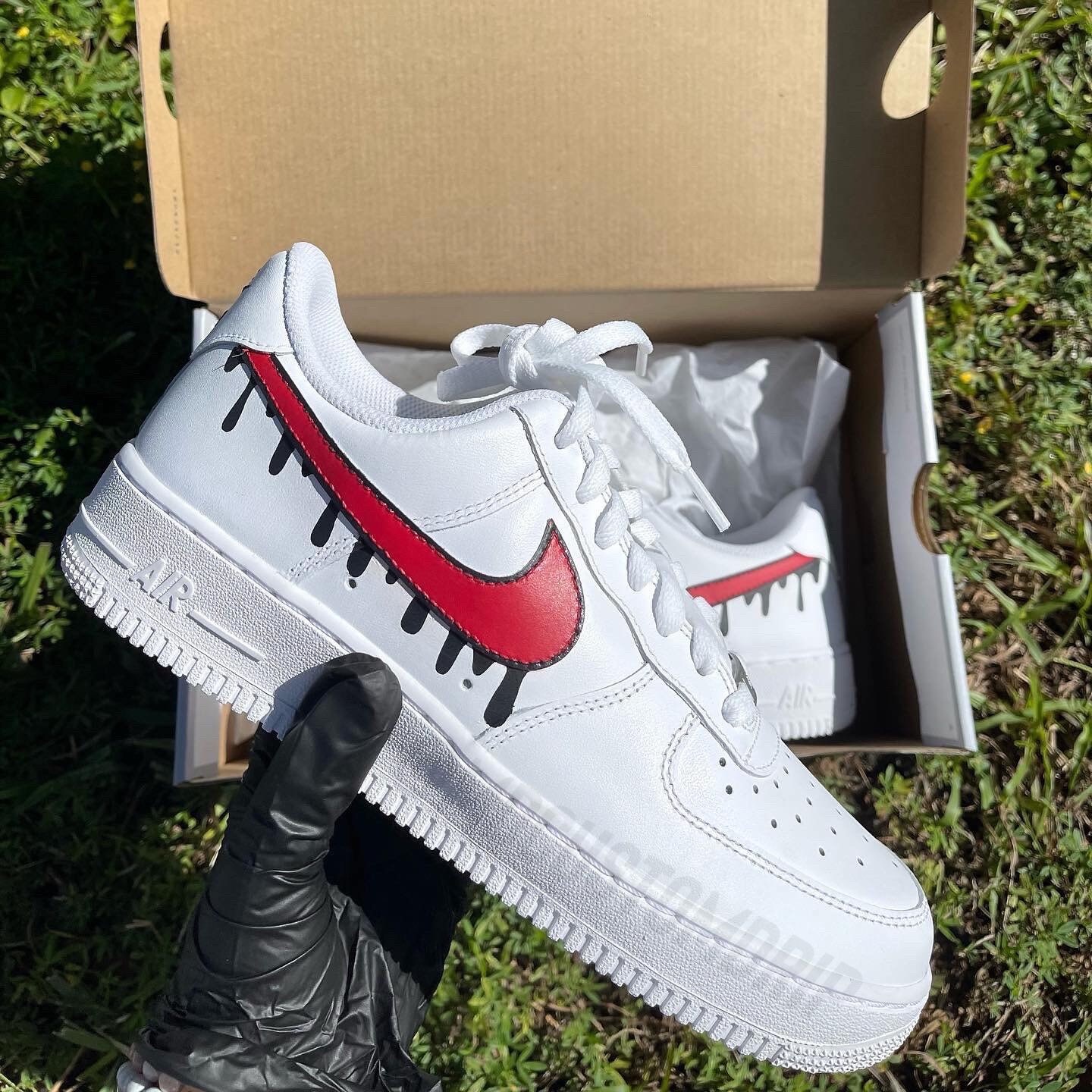 Blood Air Force 1 - Etsy
