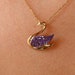 Willow Swan Piercing Front 14K