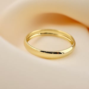 Etsy gold wedding band 2025