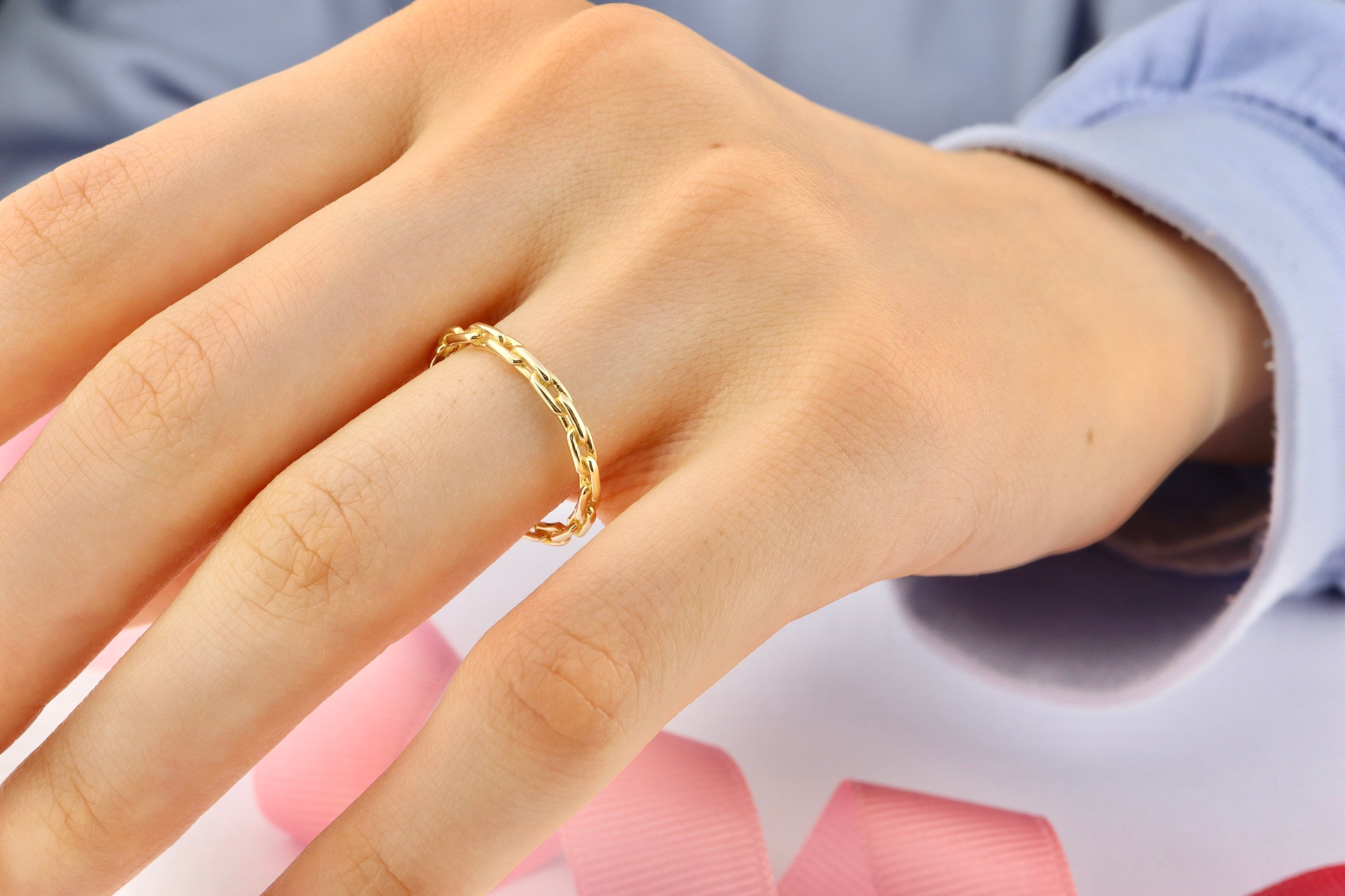 [ILYAND] 韓国ブランド☆14K GOLD☆Smile Chain Ring il_1080xN.5536368653_hsnp.jpg