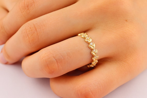 Ring Silver 925 Gold-plated Handmade Jewelry Ideas Gifts Birthday Girlfriend  Woman Moda Minimalist Style