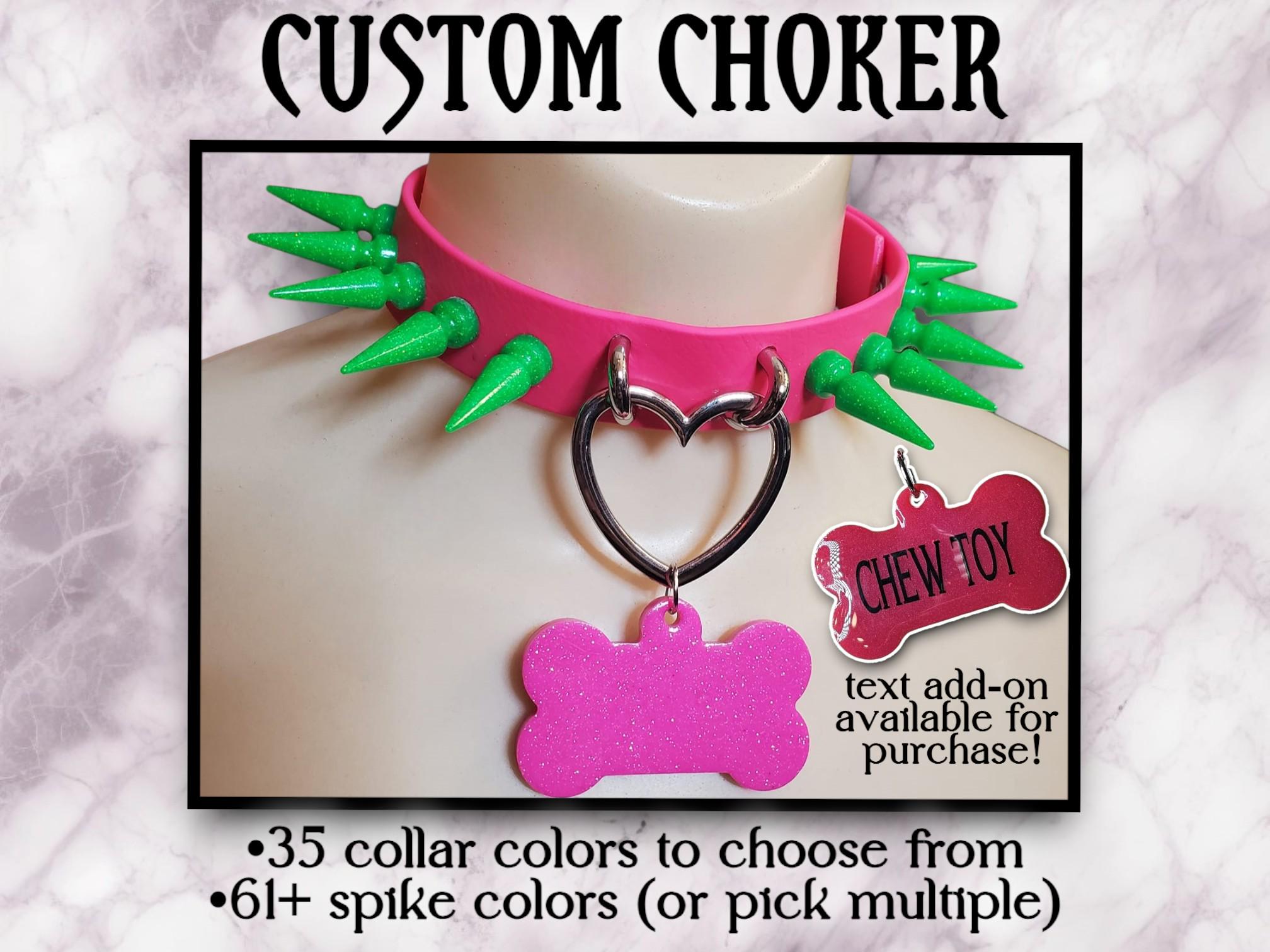 【JOEGUSH】JOEGUSH Pick Choker (Pink Larkspur) JOEGUSH Pick Choker (Purple Larkspur) - Joe Gush