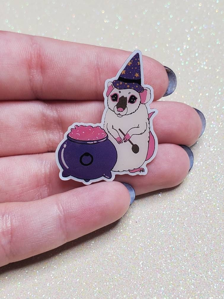 Luna the Mage: Shop Logo Enamel Pin