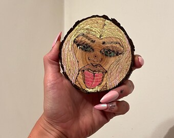 Pop murale Moody Girl 2