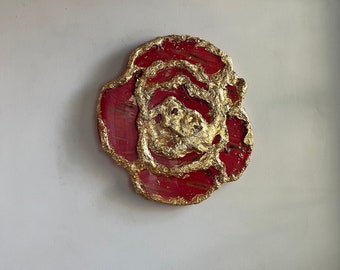 Puffy Rose Wall Pop