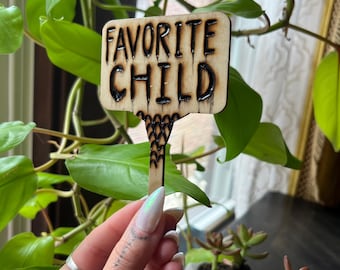 Lieblingskind Pflanzen Werbetafel