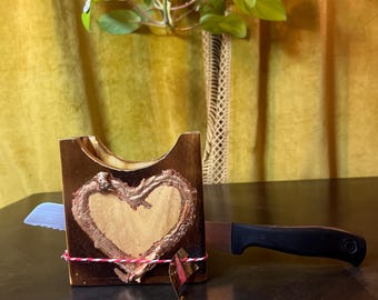 Torched Heart Bagel Cutter
