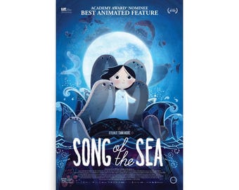 Official Cartoon Saloon Song of the Sea Movie Poster