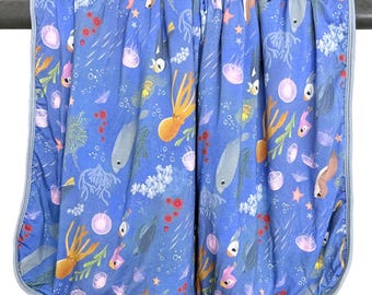 Official Puffin Rock Ocean Wonder Blanket