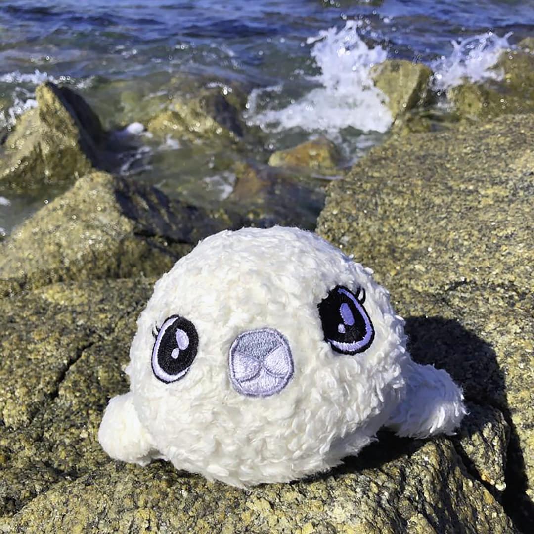 Seal BÃ©bÃ© Phoque Peluche Peluche Phoque Wwf Peluche Phoque Gris 2025