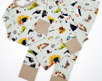 Puffin Rock - offizieller Merchandise - Kinderschlafanzug