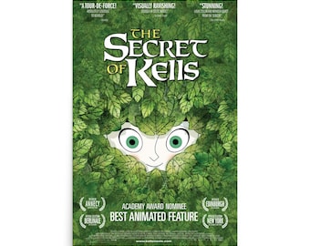 Official Cartoon Saloon Secret of Kells Movie Poster