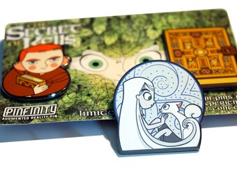 Official Secret of Kells Augmented Reality Enamel Pins