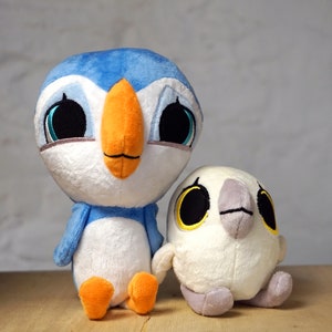 Offizielles Merchandise Puffin Rock Oona & Baba Plush Bild 1